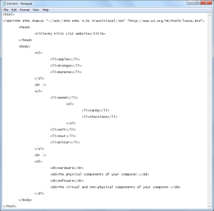HTML_List8