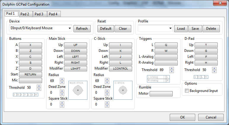 use mac keyboard to play gamecube emulator