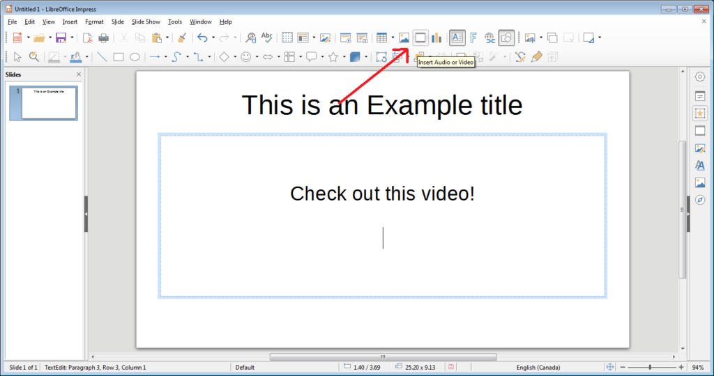 Guide LibreOffice Impress Part 4 Adding Links, Audio, and Video