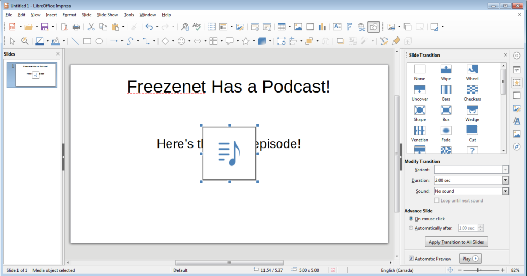 Guide LibreOffice Impress Part 4 Adding Links, Audio, and Video