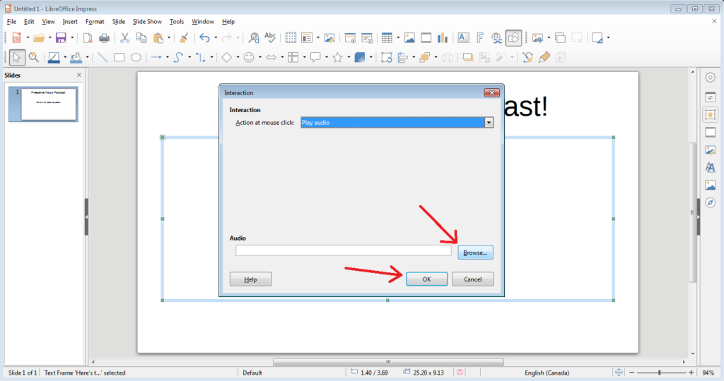 Guide LibreOffice Impress Part 4 Adding Links, Audio, and Video