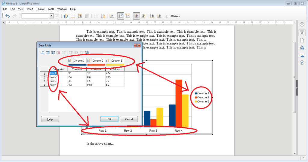 Guide LibreOffice Writer Part 5 Charts